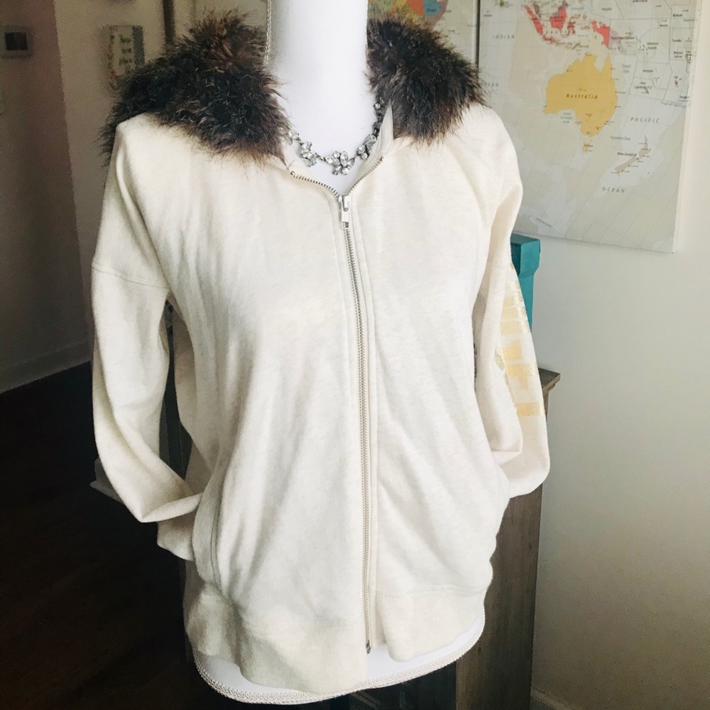 VS Faux Fur Hoodie